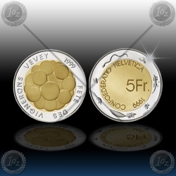 ŠVICA 5 Frankov 1999 "Vevey"